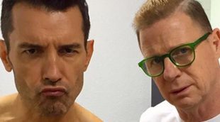 Jesus Vázquez y Jorge Cadaval se fotografían por los derechos LGBT con la imagen que los rusos no pueden usar