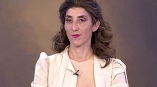 Paz Padilla aparece "hecha un cuadro" en 'Sálvame' con una "teta fuera"