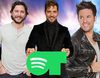 'Operación Triunfo': David Bisbal, Manu Carrasco y Pablo López, los triunfitos más escuchados en Spotify