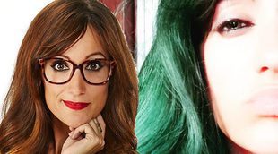 Ana Morgade ('Zapeando') sorprende en las redes sociales con su cambio de look, tiñéndose el pelo de verde