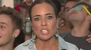 Una reportera de Antena 3 sufre gritos y gestos obscenos en unas fiestas populares