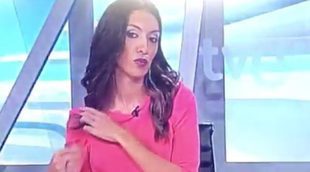 Así ha sido la pillada en directo a una presentadora del Telediario de TVE en Aragón