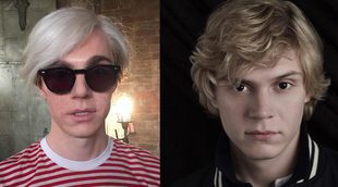 'AHS: Cult': La primera imagen de Evan Peters caracterizado de Andy Warhol