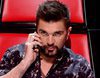 Juanes recibe la llamada de su hija en plenas audiciones a ciegas de 'La Voz' y enternece a sus compañeros