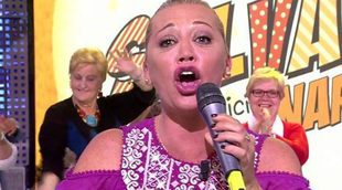 Belén Esteban canta "Que viva España" en 'Sálvame' tras la Declaración Unilateral de Independencia Catalana