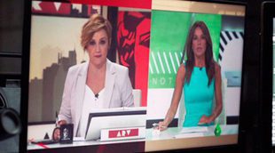 Cristina Pardo y Cristina Saavedra se cuelan en 'La casa de papel' como presentadoras