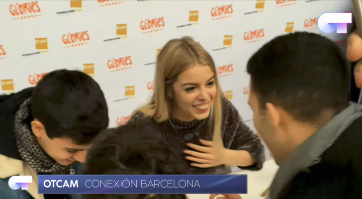 ?Nerea totalmente EMOCIONADA al conocer a sus fans! ?Morimos de AMOR! #OTCam