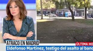 Un testigo del atraco de Usera reconoce en directo, en 'AR', al atracador: "Me cago en la leche, es mi vecino"