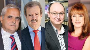 Juan Cruz, Fran Llorente, Manuel Campo Vidal y Gloria Lomana, posibles candidatos a presidir RTVE