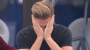 Raoul rompe a llorar tras su actuación en el segundo pase de micros de la gala 5 de 'OT 2017'