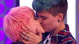 'OT 2017': Las redes aplauden la visibilización LGTB con el beso de Marina y su novio