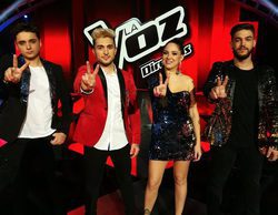 La semifinal de 'La Voz' lidera con un gran 15,7% frente a 'Tu cara me suena' que marca un buen 15,3%