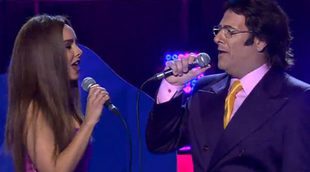 'Tu cara me suena': Chenoa y Carlos Latre sorprenden con su hilarante imitación de Romina y Al Bano