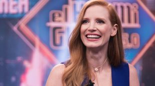 Jessica Chastain da una lección sobre feminismo a Pablo Motos en 'El Hormiguero'