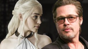 Brad Pitt ofrece 120.000 dólares para ver un capítulo de 'Juego de Tronos' junto a Emilia Clarke