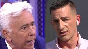 Andrés Caparrós agrede a Sergi Ferré, reportero de 'Sálvame', tras preguntar por la polémica de su hijo
