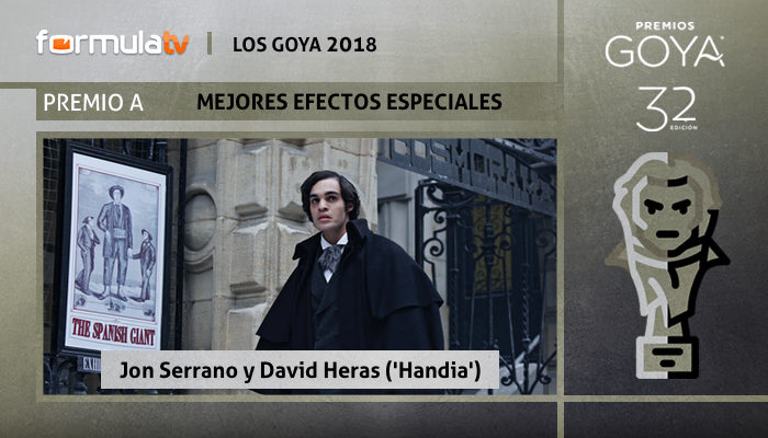 Mejores efectos especiales: Jon Serrano y David Heras por 