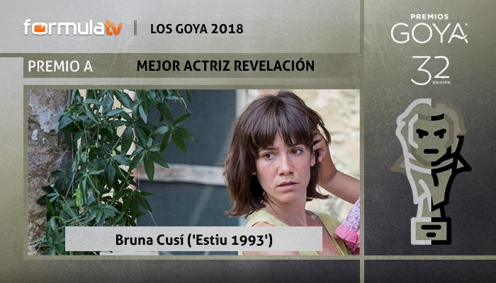 Mejor actriz revelación: Bruna Cusí por 