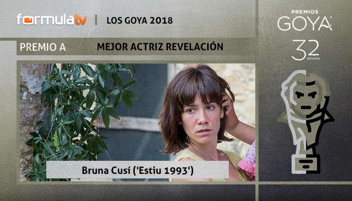 Mejor actriz revelación: Bruna Cusí por