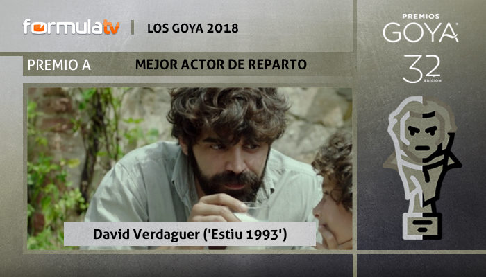 Mejor actor de reparto: David Verdaguer por 'Estiu 1993'