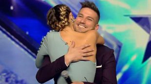 'Got Talent España': Así ha sido el reencuentro de Edurne y Guille Barea, concursantes de 'OT 4'