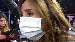 La razón por la que Maria Patiño estuvo con una mascarilla toda la tarde en 'Sálvame'