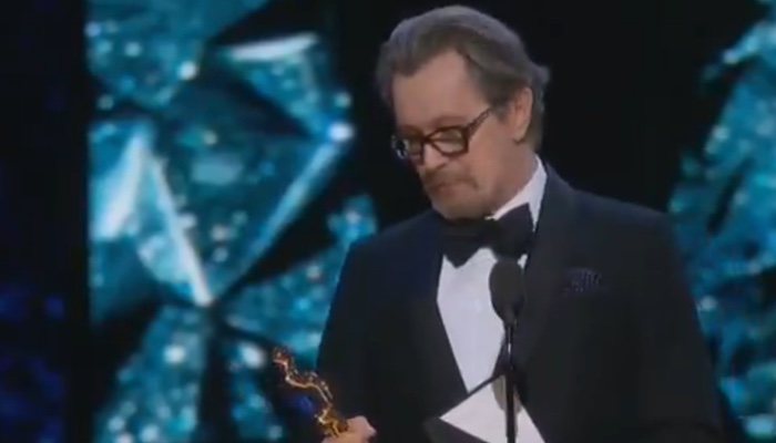 Gary Oldman consigue su primer Oscar como Mejor Actor gracias a 