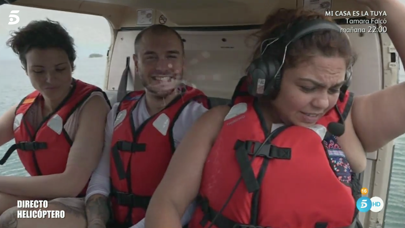 No decepciona: Saray le dedica su salto a todos sus #GipsyKings. Su cara nos representa