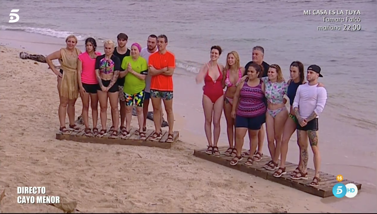 Con un juego se decidir? en qu? lugar de la isla se queda cada grupo