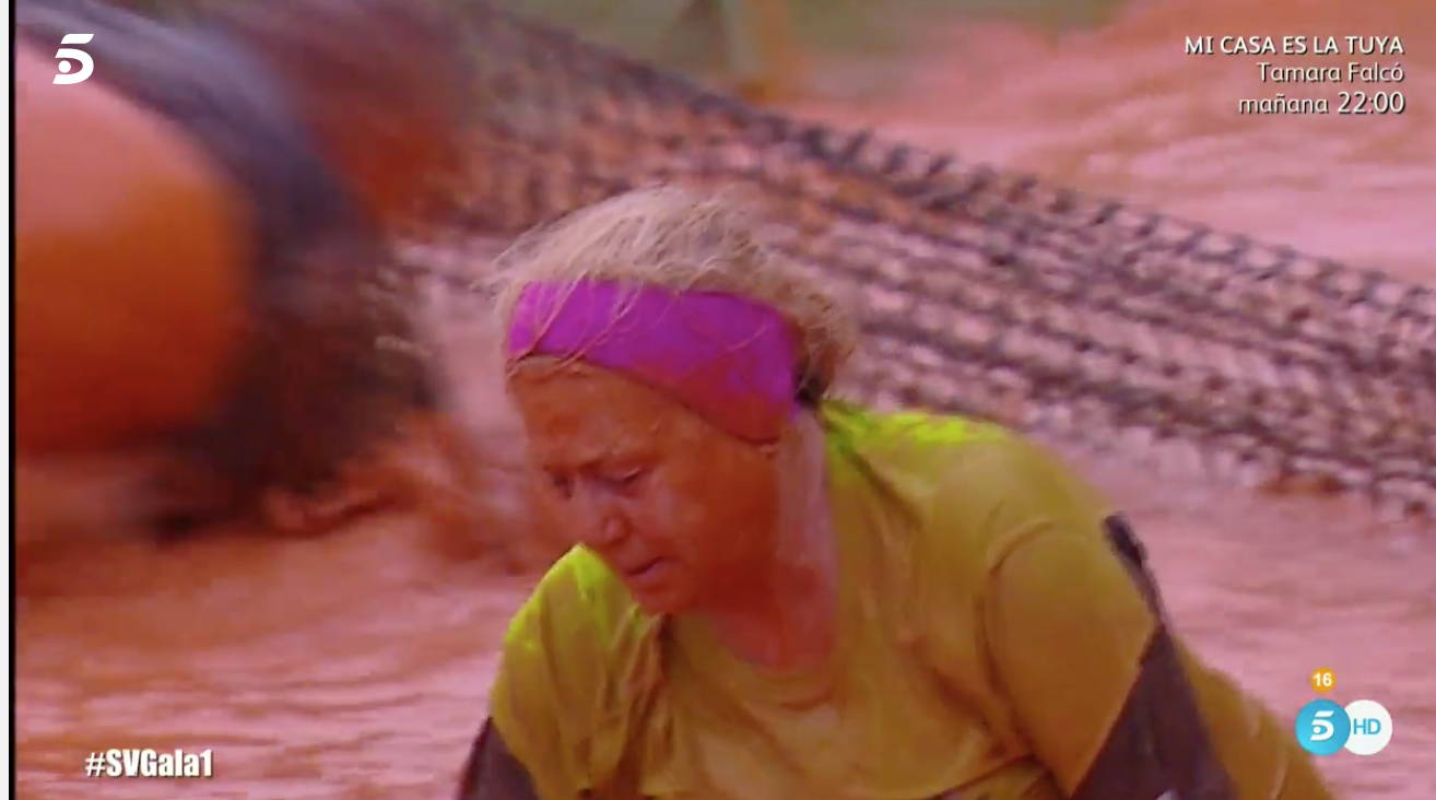 Notamos a Mayte un pel?n perdida...