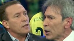 Buyo y Lobo protagonizan una enorme bronca en 'El chiringuito de Jugones': "No manches mi carrera así"