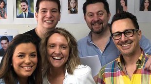 Eva Longoria se reúne con el reparto de 'Grand Hotel' y realizan la primera lectura de guion