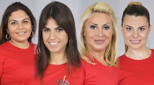 Saray, Sofía, Raquel y María, nuevas nominadas de 'Supervivientes 2018'