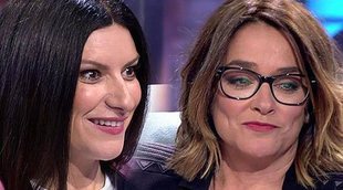Laura Pausini, en un aprieto en 'Viva la vida' con Toñi Moreno: "A ti te gustan las mujeres, ¿no?"