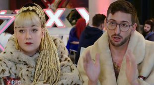 Así ha sido la hilarante actuación de Glitch Gyals en 'Factor X' con donuts incluidos: "No tengo palabras"