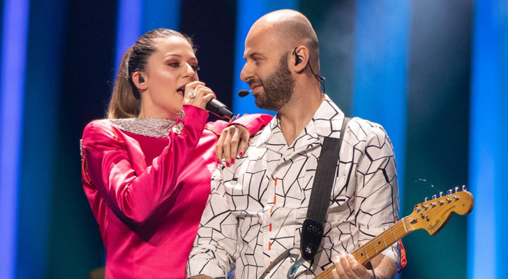 La complicidad sin duda ha marcado el primer ensayo de Eye Cue, representantes de Macedonia