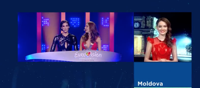 Moldavia le da 12 puntos a Estonia