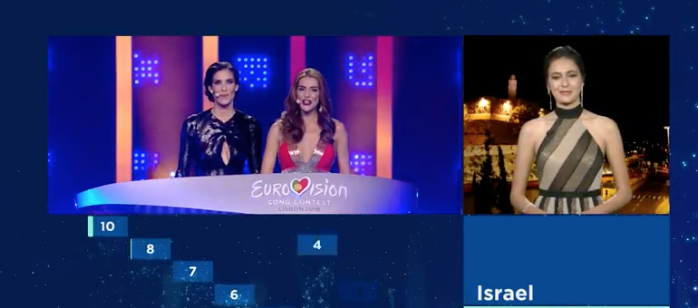 Israel le da 12 puntos a Austria