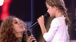 Empate técnico con 2,2 millones de espectadores de 'La voz kids' (17,4%) y 'Allí abajo' (14,6%)