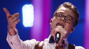 Eurovisión 2018: Mikolas Josef reaparece tras su caída con cambios en su actuación