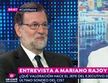 Mariano Rajoy, a Susanna Griso en 'Espejo Público': "Las buenas entrevistas son las que me hace usted"