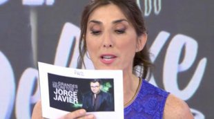 Paz Padilla responde a un improvisado poli en 'Sálvame': "¿Prefieres que te sustituya Jorge Javier o Carlota?"