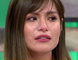Miriam Saavedra se derrumba en 'Sálvame' tras escuchar a su expareja: "Carlos Lozano ha muerto para mí"