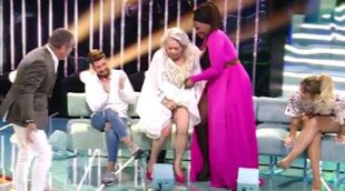 'Supervivientes 2018': Carolina Sobe deja en bragas a Carmen Gahona tras levantarle el vestido