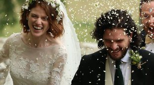 Kit Harington y Rose Leslie, actores de 'Juego de Tronos', ya son marido y mujer