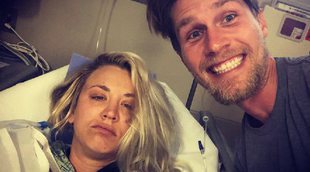 'The Big Bang Theory': Kaley Cuoco pasa su luna de miel en el hospital