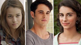 David Solans, Júlia Creus y Begoña Vargas, protagonistas de 'Boca Norte', la serie que prepara Playz