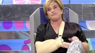 'Sálvame': La sangre de Chelo García-Cortés se convierte en interés turístico para los vecinos de Casteldefels