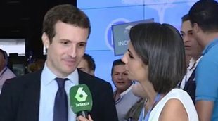 laSexta, única cadena en informar en directo de la victoria de Pablo Casado en el PP