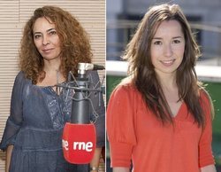 Isabel Cacho, nueva directora de Magacines de TVE, y Pilar Martín, directora de Programas de RNE